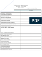 Calificaciones - Ingles Intermedio - 2do Grado