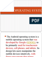 Android Operating System Student Output