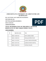 Eee2306 - Group - 4 - A.C - 3 - Phase - Induction - Motor PDF