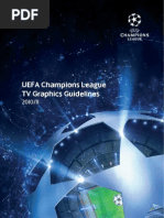 UEFA Champions League TV Graphics Guidelines