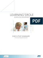 Learning'S Role: Executive Summary