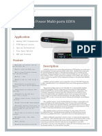 GAD8XXXW Series High Power EDFA WDM Module)