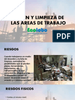 Orden y Limpieza de Las Areas de Trabajo