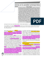 El Papel de Las Pasiones en La Sociedad Contemporanea