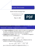 Derivada Direccional