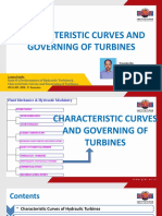 14.characteristic Curves and Governing of Turbines