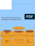 PROYECTO DIDACTICO diagrama o mapa