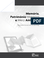 Livro - Memoria, Patrimonio Historico e Meio Ambiente