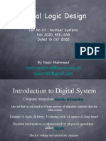 03 DLD Lec 03 Number Systems Dated 16 Oct 2020 Slides