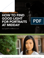 Quick Guide:: How To Find Good Light For Portraits at Midday