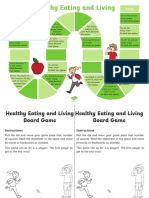 Healthy Eating and Living Board Game