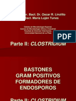 Bacilos Formadores de Esporos Clostridium Generalidades