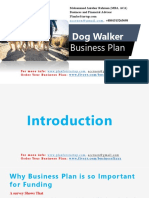 Dog Walker: Business Plan