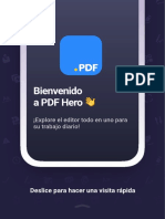 Bienvenido A PDF Hero: Deslice para Hacer Una Visita Rápida