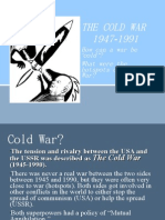 An Overview of The Cold War