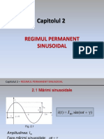 Capitolul 2: Regimul Permanent Sinusoidal