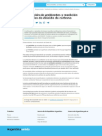 Ventilación de Ambientes y Medición de Niveles de Dióxido de Carbono - Argentina - Gob.ar