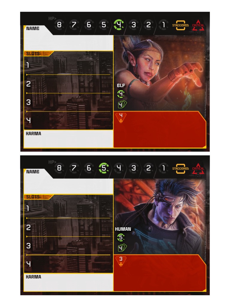 ShadowrunCrossfire DemoKitCards | PDF