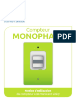 Notice Compteur Linky Monophase V5