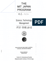 THE Mit Japan Program: Science, Technology, Management