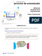 Ejercicio 1 Técnicas Comunicación