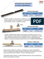 Colección Herramientas Aplicaciones Suelos Autonivelantes