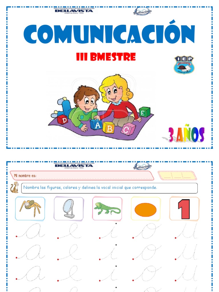 Actividades de Comunicación y Lenguaje | PDF | Artes del Lenguaje y ...