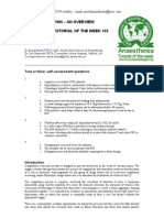 Anticoagulation - An Overview Anaesthesia Tutorial of The Week 143 20 JULY 2009