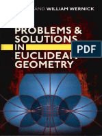 Problems and Solutions in Euclidean Geometry - Aref, Wernick (Dover, 1968)