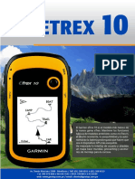 Ficha Tecnica Garmin Etrex10