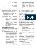 Mecanismos de Participación Comunitarias Podemos Citar