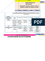 Planificador de Actividades Semanal Actualizado