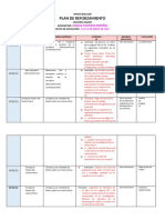 2° Plan de Reforzamiento 11-22