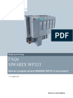 Faqs Siwarex Wp321: How Do I Program Several SIWAREX WP321 in One Project?