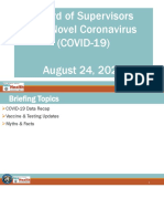 Novel Coronavirus/COVID-19 Santa Barbara County Public Health Update