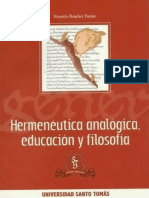 Beuchot Mauricio Hermeneutica Analogica y Educacion Multicultural