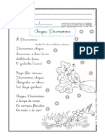 Pequeno Poema Primavera Interpretação Trabalhando Substantivos Plural 3º Ano