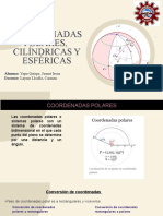 Coordenadas Polares, Cilindricas y Esféricas-Calculo II-2021 - 1