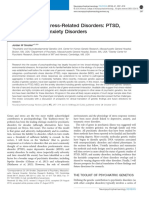 The Genetics of Stress-Related Disorders: PTSD, Depression, and Anxiety Disorders