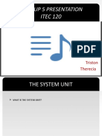 A Group 5 Presentation ITEC 120: By: Adam Radha Aaron Triston Therecia