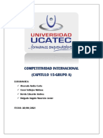 Competitividad internacional: 5 fuerzas de Porter y estrategias genéricas