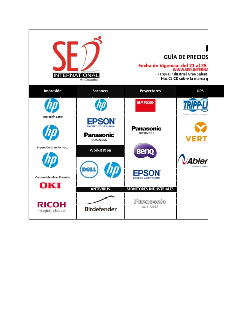 その他 RDS HMI 1.2kw Lista de Precios Guia Valor | PDF | Unidad de estado sólido