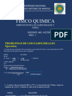 Semana 2 Fisico Quìmica - Ejercicios de Gases Ideales y Tarea