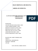 Evaluación Preanestesica en Paciente Embarazada - Grupo 6