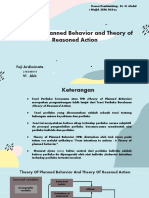 Tugas Fuji Ardiwianata Theory of Planned Behavior and Theory of Reasoned Action