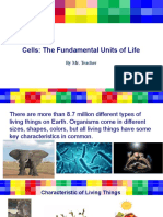 Cells: The Fundamental Units of Life: by Mr. Teacher