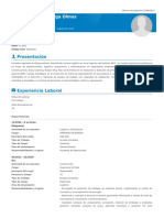 Curriculum Vitae Javier Astorga Olmos