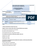 Evaluacion Ciencia