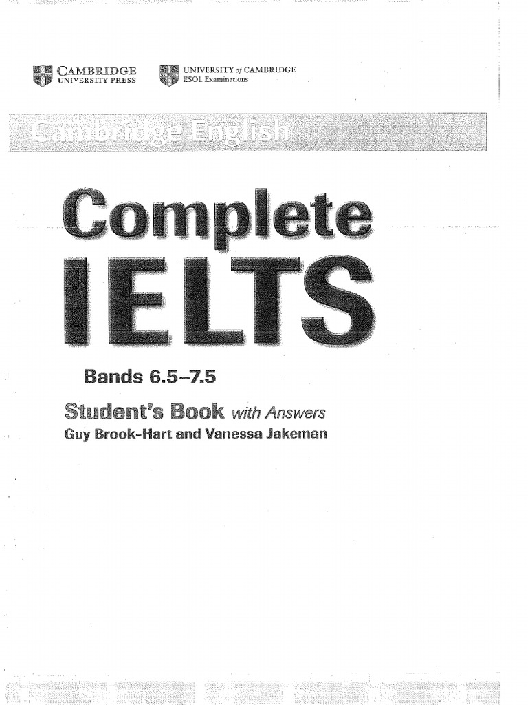 Complete IELTS Bands 5-6.5 Students Pack Student&#39;s Pack (Student&#39;s Book with Answers with CD-ROM and Class Audio CDs (2)) [ペーパーバック] Brook-Hart，Guy; Jakeman，Vanessa Amazon.com: Complete IELTS Bands 5-6.5 Student's Book