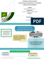 Tarea #7 - Adm. de La Produccion